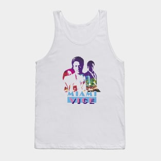 Miami Vice Crockett And Tubbs Tank Top